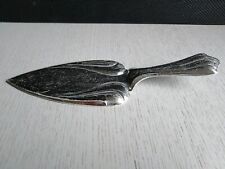 DDR Tortenheber mit Muster alt Alu Tortenschaufel Servierbesteck silberfarbig