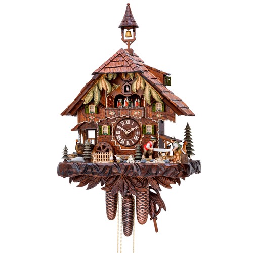 Kuckucksuhr sägewerk 30 - kuckucksuhr,