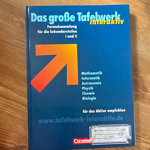 Das große tafelwerk - das,