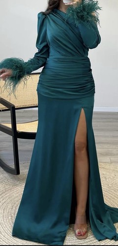Damen abendkleid lang grün - damen,