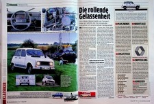 Auto Bild Klassik 1045) Tips für Renault R 4 GTL Gebrauchtwagenkäufer - ein inte
