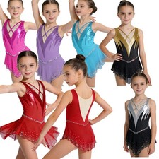 Mädchen Eiskunstlauf Kleid