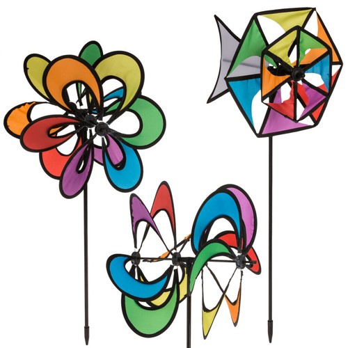 Windspiel blume windrad nylon - blume,