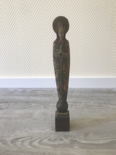 Holzfigur maria madonna - maria,