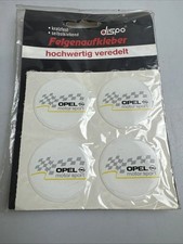 Opel Motor Sport Aufkleber Nabendeckel Radnabe 45mm Diamant E1992