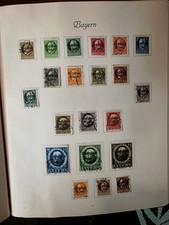 Briefmarken Deutsches Reich -  Alten Borek-Albulms -Bayern