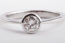 Brillantring Solitär 0,45ct