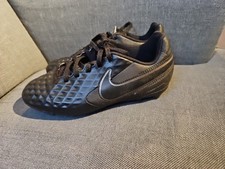 Fußballschuhe Gr. 36,5 Nike Tiempo, schwarz