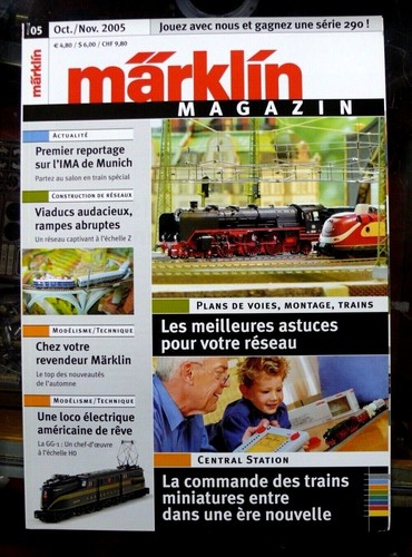 Märklin magazin oktober - magazin, /