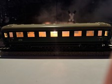 Märklin H0 346/1 D-Zug Schürzenwagen 2.Klasse Blechmodell Beleuchtung