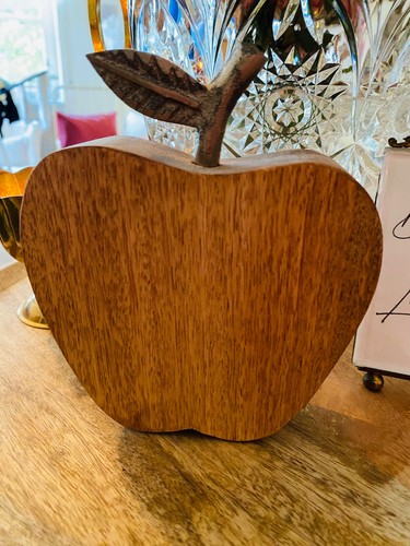 Deko mangoholz apfel obst - apfel, holz