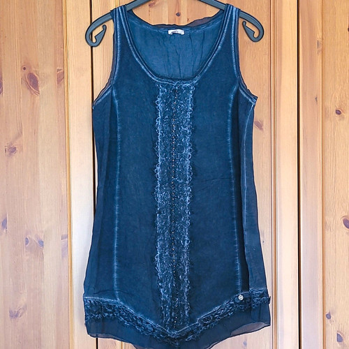 Tredy damen top blau - damen,