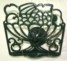 kochbuchhalter kochbuchständer gusseisen grün verstellbar