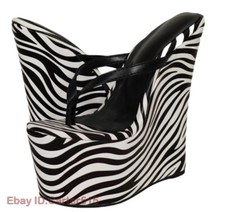 Womens Faux Leather Flip Flop