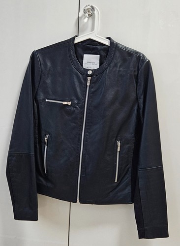 Lederjacke l mango - l,