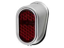 Rücklicht oval komplett - ,, rot