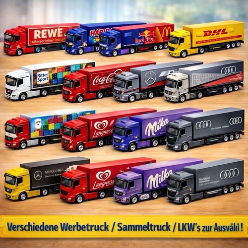 Verschiedene werbetruck - verschiedene, /