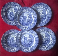 6x Copeland Spode's blaue