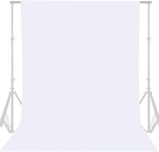 8FTX10FT White Backdrop