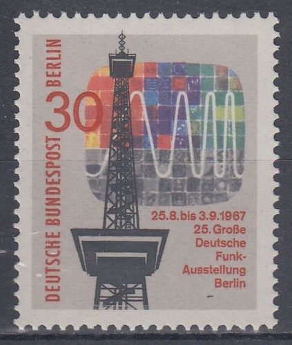 Germany berlin 1967 - 1967, mi.309