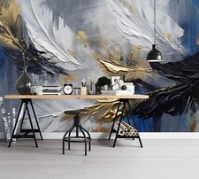 3D Aquarell Feder H3786 Tapete