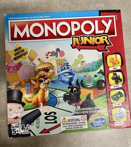 Monopoly junior hasbro - junior, das