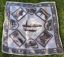 Vintage Venezia Tuch Seide Tuch Scarf Scarve Seidenschal Foulard Schal