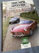 Triumph Spitfire Ersatzteilkatalog Anglo Parts Catalogue NL, GB, D, F, I - 1996