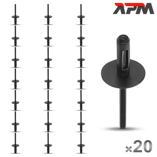 20x befestigungsclips - 20x,