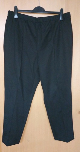 Damen stoffhose schwarz 25 - stoffhose,