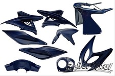 Verkleidungsset blau metallic 9 Teile YAMAHA Aerox MBK Nitro Bodypart Kit Set