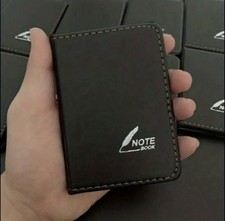 A7 Mini Notizbuch schwarz im