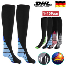 Sport Kompressionsstrümpfe Stützstrümpfe Reisestrümpfe Kniestrümpfe Damen Herren