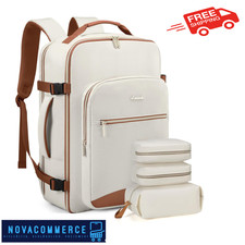 LOVEVOOK Handgepäck Rucksack Flugzeug, 40L Groß Reiserucksack Damen