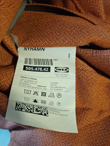 Ikea nyhamn bezug für 3er - nyhamn,
