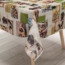 Wachstuch Tischdecke 64A beige