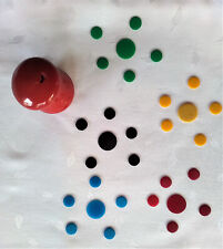 DDR Spielzeug Knips-Spiel Flohspiel Geduldsspiel Schnippsspiel Pilz aus Bakelit