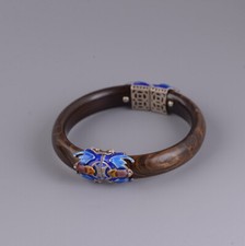 I05 Cloisonne Opening Bangle