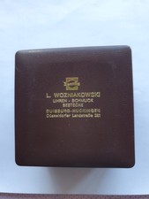 Leere ZENTRA Uhrendose