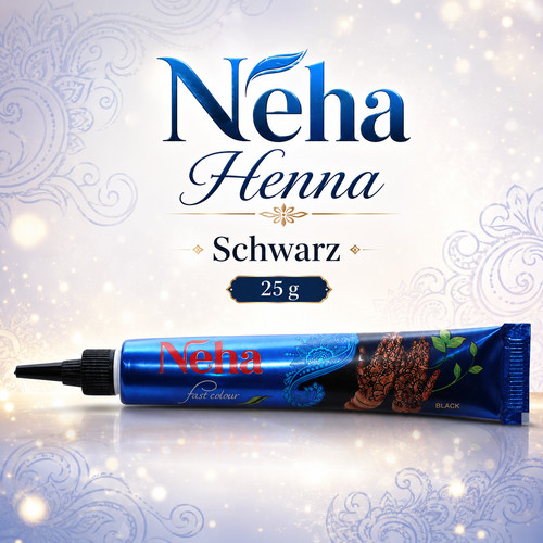 Neha henna schwarz 25g tube - 25g,