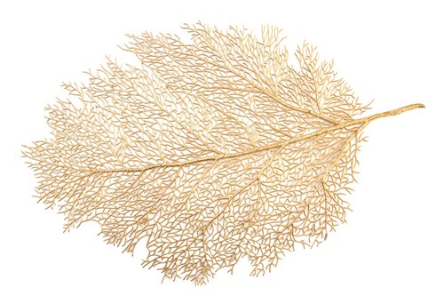 Tischset feuille dorée - tischset, „feuille