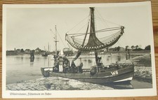 AK ~1930er: Wilhelmshaven Fischkutter Hafen Fischerboot Schiff  Dampfer