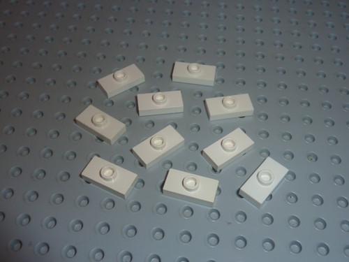Lego weiße platte - platte, ref