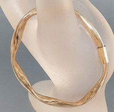 Flexi- Armband filigrane Armkette  ca. 16-21 cm in 585,-14k Gelbgold NEU 279