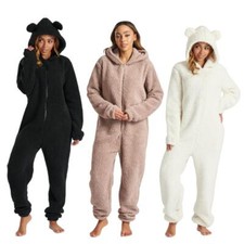 Fleece Teddybär 1Onesie Damen