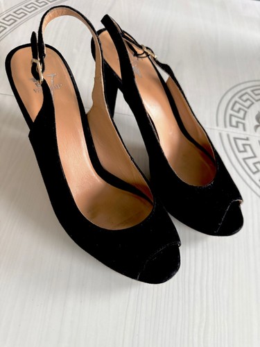 Venturi peeptoe slingpumps - peeptoe, gr