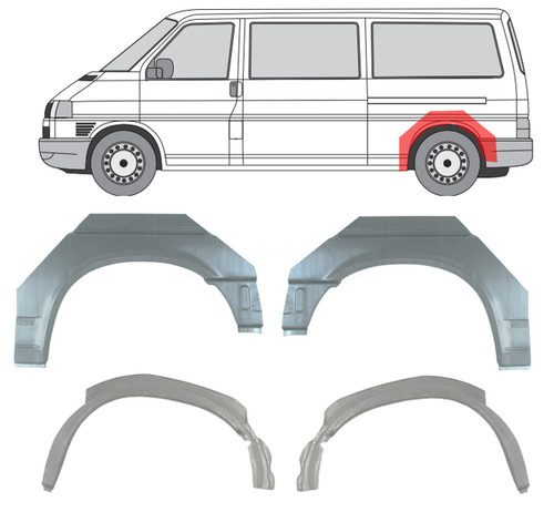 Für volkswagen transporter - transporter, t4