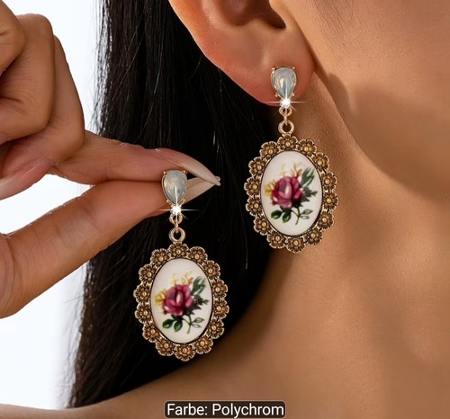 Vintage statement ohrringe - statement,