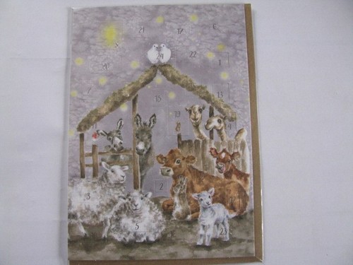 Adventskalender karte - adventskalender, a5