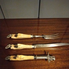 3 Teiliges Fuhrmannsbesteck/